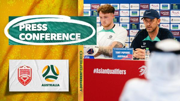 Tony Popovic and Harry Souttar | Pre-Match Press Conference | Bahrain v Australia