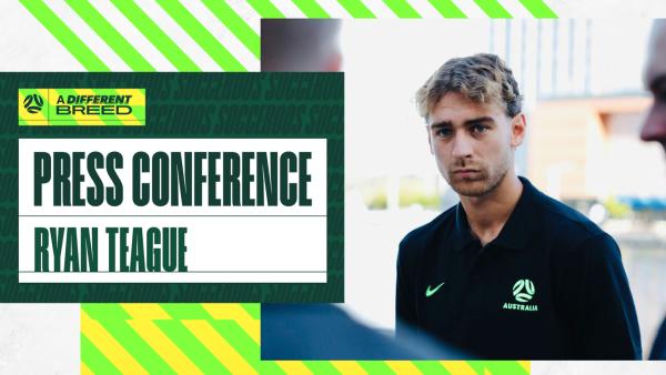 Ryan Teague: I don't let the occasion get the best of me | Press Conference | Australia v Japan