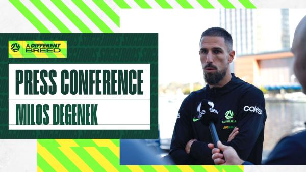 Milos Degenek: I think it will be an open game | Press Conference | Australia v Japan
