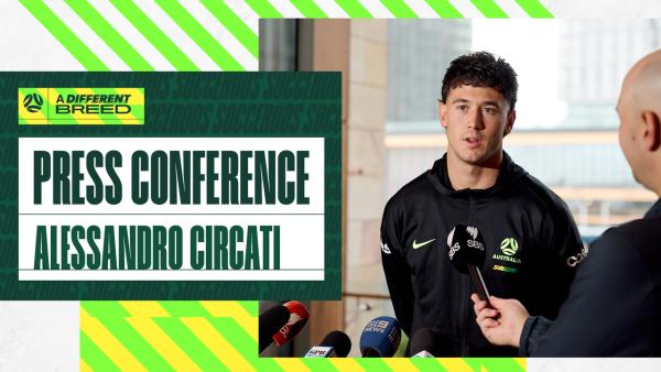 Alessandro Circati: My goal was to be back for June's #FIFAWorldCup  Qualifiers | Press Conference | Australia v Japan