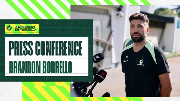 Brandon Borrello: It's business as usual against Saudi Arabia | Press Conference | Subway Socceroos