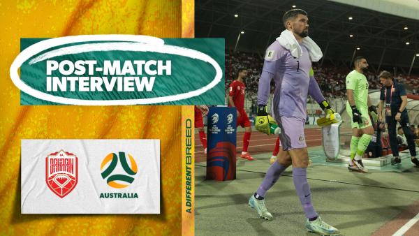 Maty Ryan | Post-Match Interview | Bahrain v Australia  | 2026 FIFA World Cup AFC Qualifier