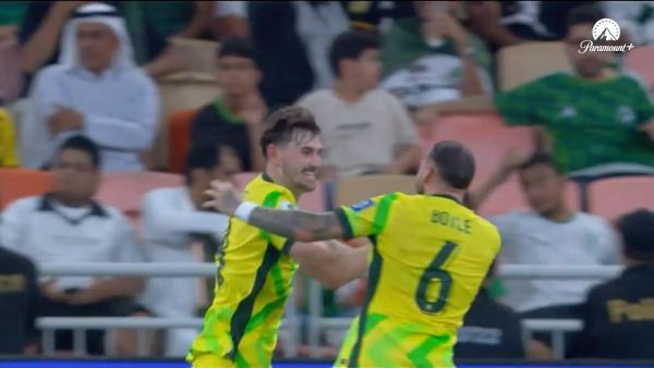 GOAL: Connor Metcalfe silences Jeddah | Australia v Saudi Arabia | 2026 FIFA World Cup AFC Qualifiers