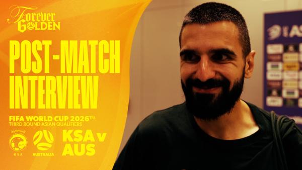 Aziz Behich: Nice to qualify stress-free this time | Subway Socceroos v Saudi Arabia