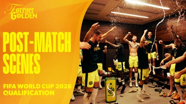  POST-MATCH SCENES: Subway Socceroos celebrate FIFA World Cup 2026 Qualification 🎉