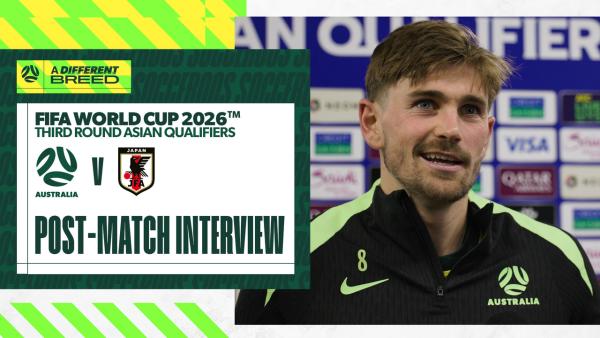 Connor Metcalfe: There was a feeling we all had | Subway Socceroos v Japan
