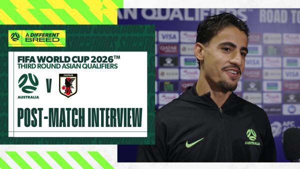 Daniel Arzani: It was a tough night but we're buzzing | Subway Socceroos v Japan