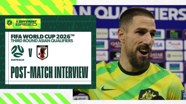 Milos Degenek: We're almost there and emotions are so high | Subway Socceroos v Japan