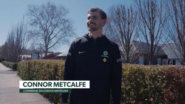 POV: Connor Metcalfe arriving into camp on day one | CommBank Socceroos v New Zealand