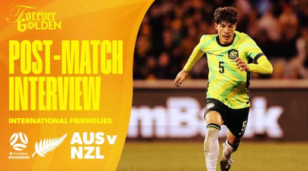 Jordan Bos: It's amazing to be back | Post-Match Interview | CommBank Socceroos v New Zealand