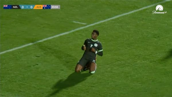 GOAL: Mo Toure gets his first Socceroo goal | Australia v New Zealand | 2025 Soccer Ashes
