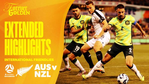 Australia v New Zealand | Extended Highlights | 2025 Soccer Ashes