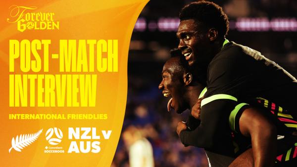 Nestory Irankunda: We’ve shown the world what we can do | New Zealand v CommBank Socceroos