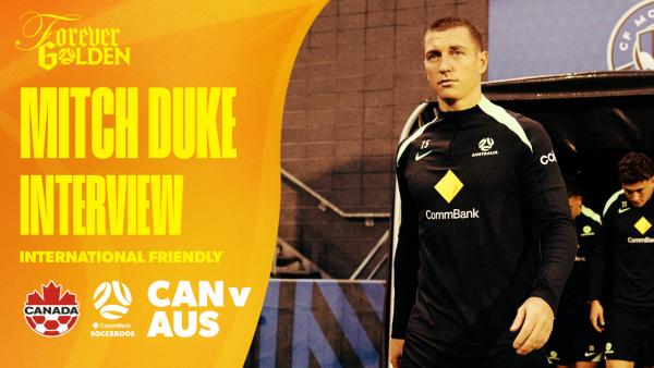 Mitch Duke excited to be back and praises the young talent coming through | CommBank Socceroos