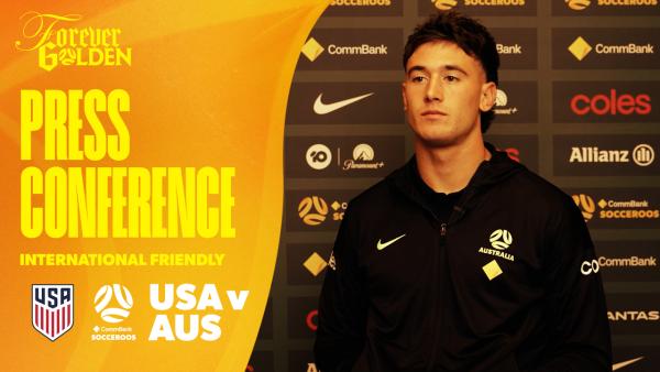 Ale Circati: Every game we're growing | Press Conference | United States v CommBank Socceroos