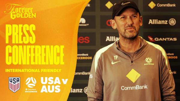Tony Popovic | Pre-Match Press Conference | United States v CommBank Socceroos