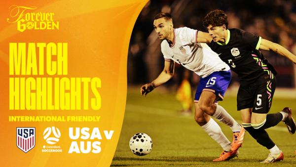 USA v Australia | Quick Highlights | 2025 International Friendly