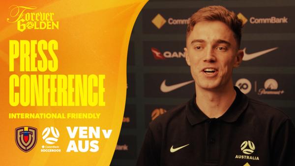 Max Balard: I'm very excited for this match | Press Conference | Venezuela v CommBank Socceroos