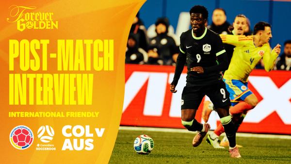 Mo Toure | Post-Match Interview | Colombia v CommBank Socceroos