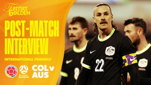 Jackson Irvine | Post-Match Interview | Colombia v CommBank Socceroos