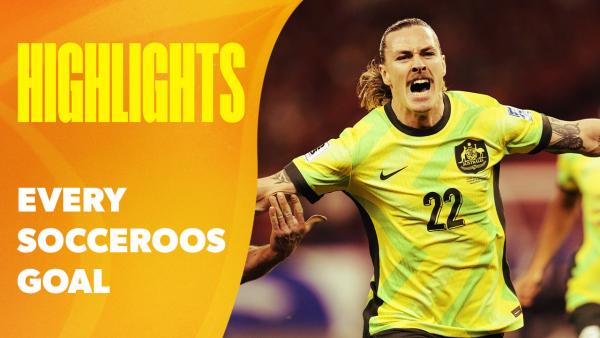 HIGHLIGHTS: Every Socceroos Goal from FIFA World Cup 2026™ Round 3 Qualifiers ⚽