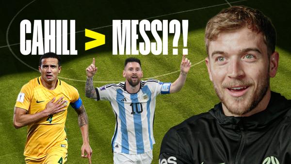 Cahill Over Messi?! 👀 Socceroos Reveal Their Ultimate World Cup 5-A-Side Team