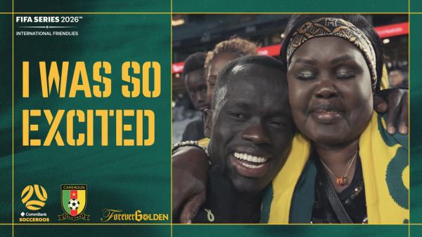 It's been a long time: Awer Mabil reacts to first Socceroos game in 563 days | Post-Match Interview