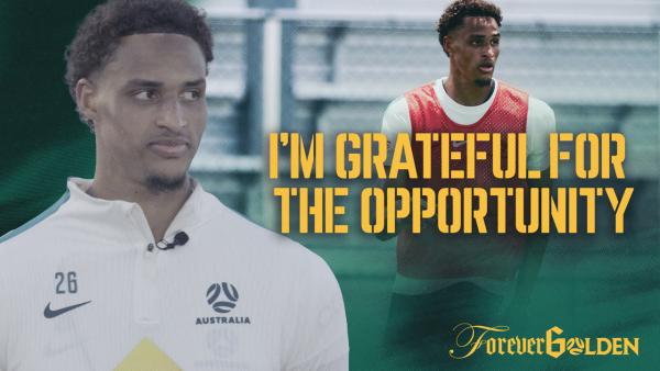 Tete Yengi: It's a great feeling to be here with the CommBank Socceroos | Press Conference