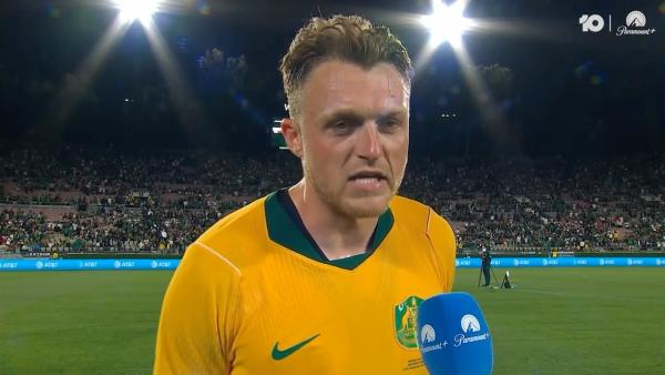 Harry Souttar: It was an honour to be back | Interview | Socceroos v Mexico