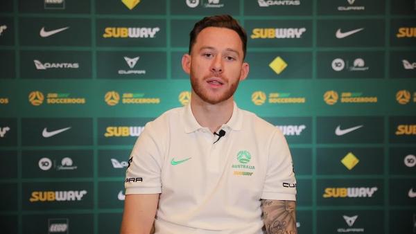 Gethin Jones praises welcoming Socceroos environment | Press Conference