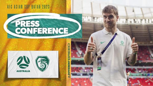 Riley McGree: Everybody needs to stand up in this tournament | Press Conference | Syria v Australia