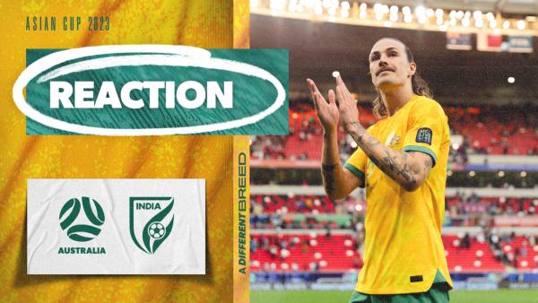 Socceroos react to Australia 2-0 India | Group B | AFC Asian Cup Qatar 2023