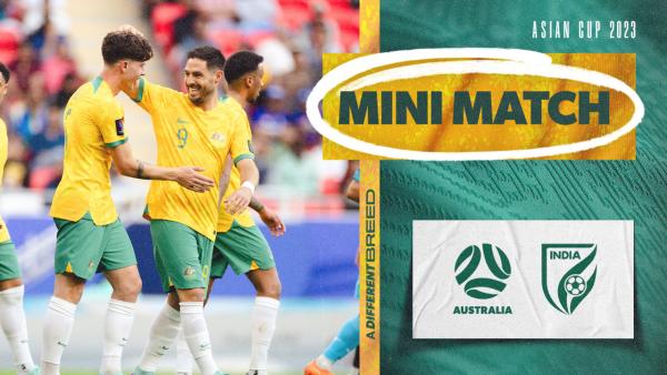 Australia v India | Mini Match | AFC Asian Cup Qatar 2023