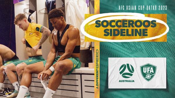 Socceroos Sideline: Australia v Uzbekistan - AFC Asian Cup Qatar 2023