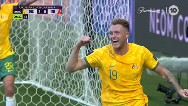 GOAL: Harry Souttar has the final say | AFC Asian Cup Qatar 2023