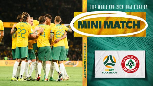 Subway Socceroos v Lebanon | Mini Match | FIFA World Cup 2026 Qualification
