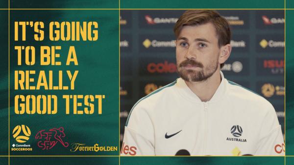 Connor Metcalfe on Socceroos' 'awesome opportunity' to face Switzerland | Pre-Match Press Conference