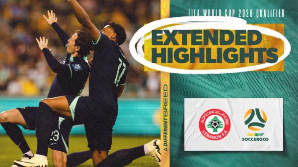 Lebanon v Subway Socceroos | Extended Highlights | FIFA World Cup 2026 Qualification