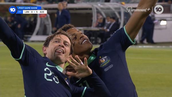 Craig Goodwin: 'That' celebration was my idea | Interview | Lebanon v Subway Socceroos