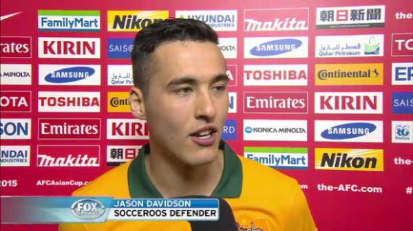 Davidson thrilled with maiden goal