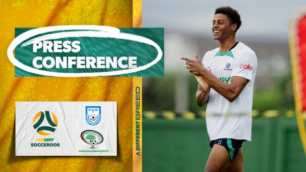 Kusini Yengi: I've got an opportunity to take the striker spot | Press Conference | Subway Socceroos