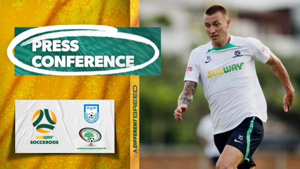 Mitch Duke: The more competition the better the squad depth | Press Conference | Subway Socceroos