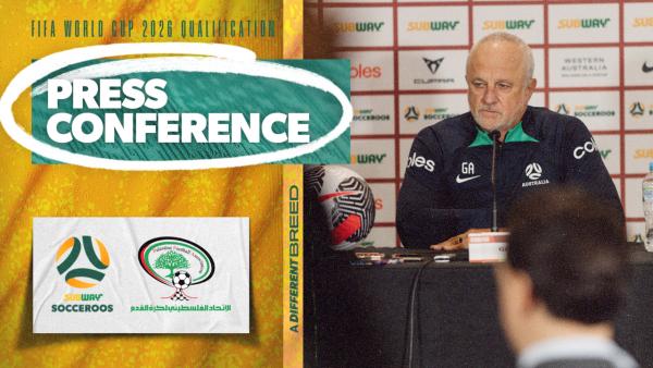 Graham Arnold | Press Conference | FIFA World Cup 2026 Qualifier