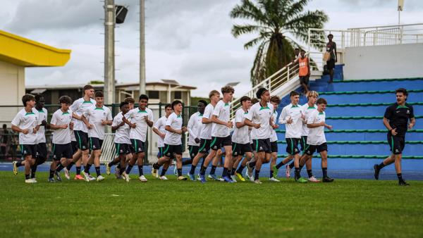 Subway Joeys hit the training track in Honiara | Pacific Aus Sports Football Tour 2024