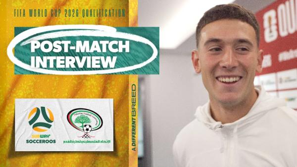 Alessandro Circati: The dream has come true | Interview | Subway Socceroos v Palestine