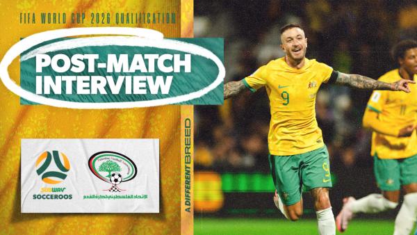 Adam Taggart: Everyone thinks I'm a selfish striker, but actually... | Interview | Subway Socceroos v Palestine