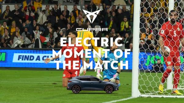 ⚡ Kusini Yengi's dazzling feet and goal is our CUPRA Electric Moment of the Match from #AUSvPLE ⚡