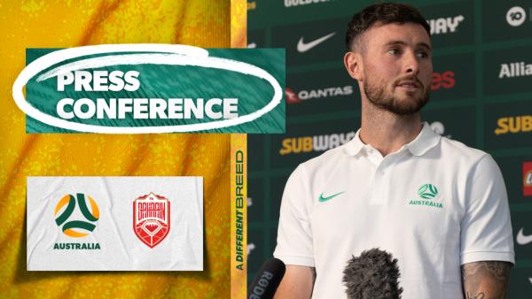 Aiden O'Neill: Proud to be Standard Liege captain, talks Socceroos midfield competition | Press Conference | Australia v Bahrain