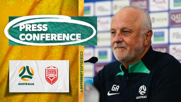 Graham Arnold and Mitch Duke | Pre-Match Press Conference | Australia vs Bahrain