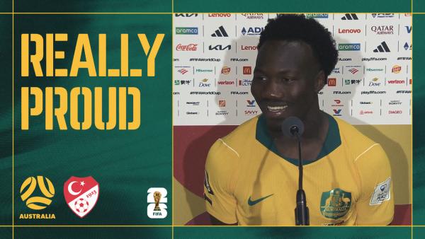 Nestory Irankunda discusses scoring on FIFA World Cup debut & securing win over Türkiye | Mixed Zone